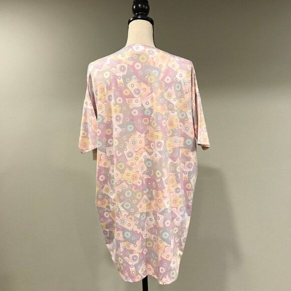 LulaRoe Irma cassette print tunic top - Picture 6 of 10